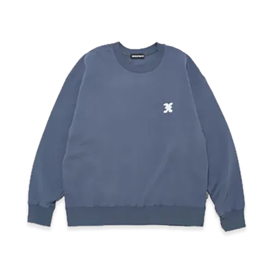 GOD SELECTION XXX Crew Neck Sweat Shirt GX-S26-CS-02 "Navy"