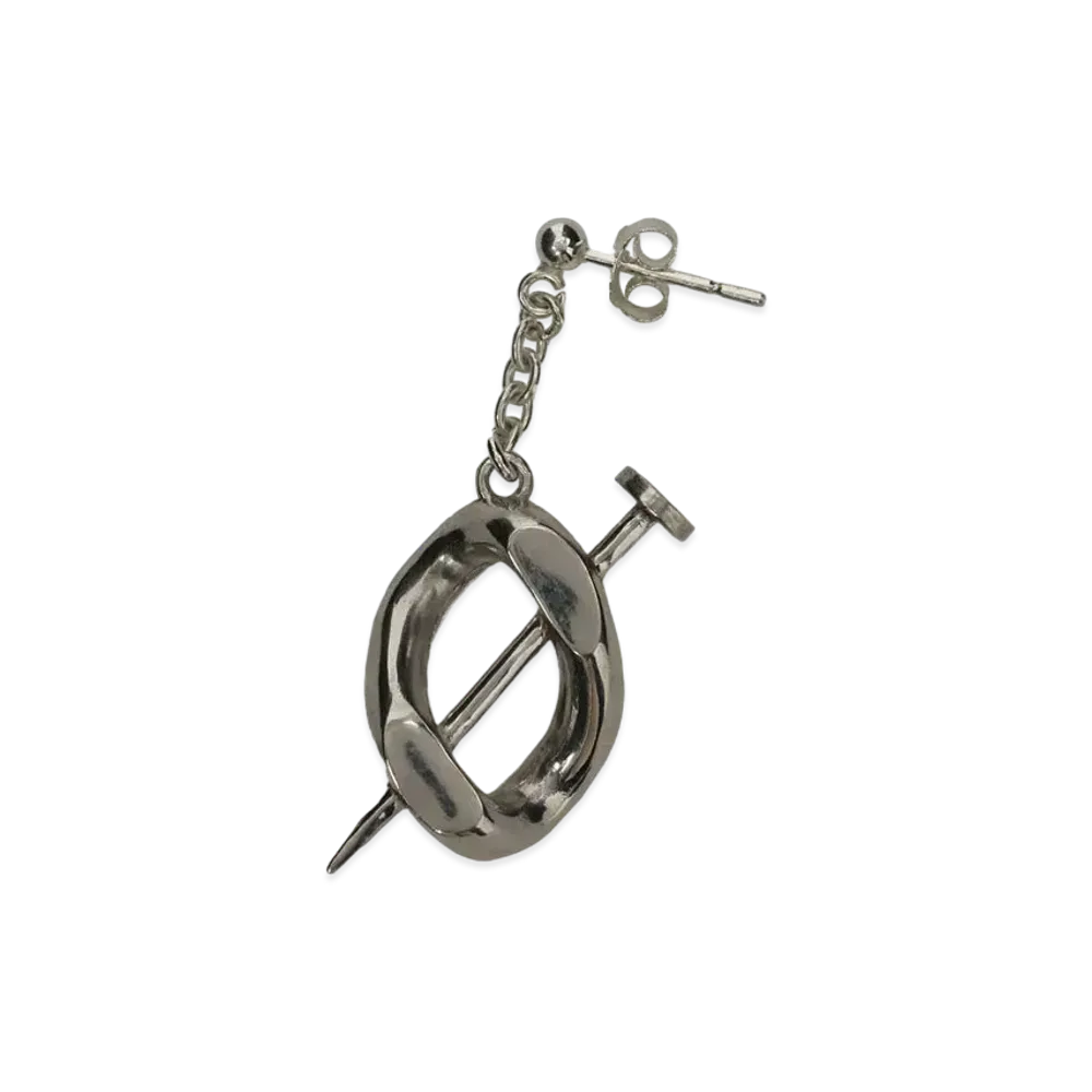 Ground Y x Jujutsu Kaisen Kugisaki's Nail Silver Ear Piercing "Silver"