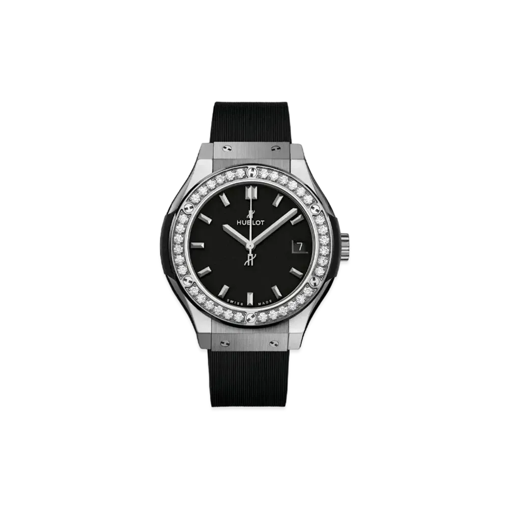 HUBLOT Classic Fusion Titanium Diamonds 38mm