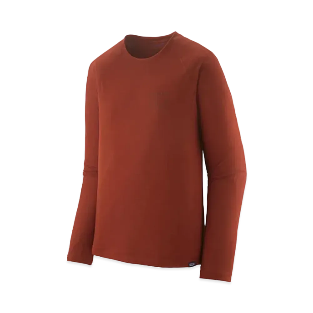 patagonia Men's Long Sleeve Capline Cool Trail Graphic Shirt "Mangrove Red"