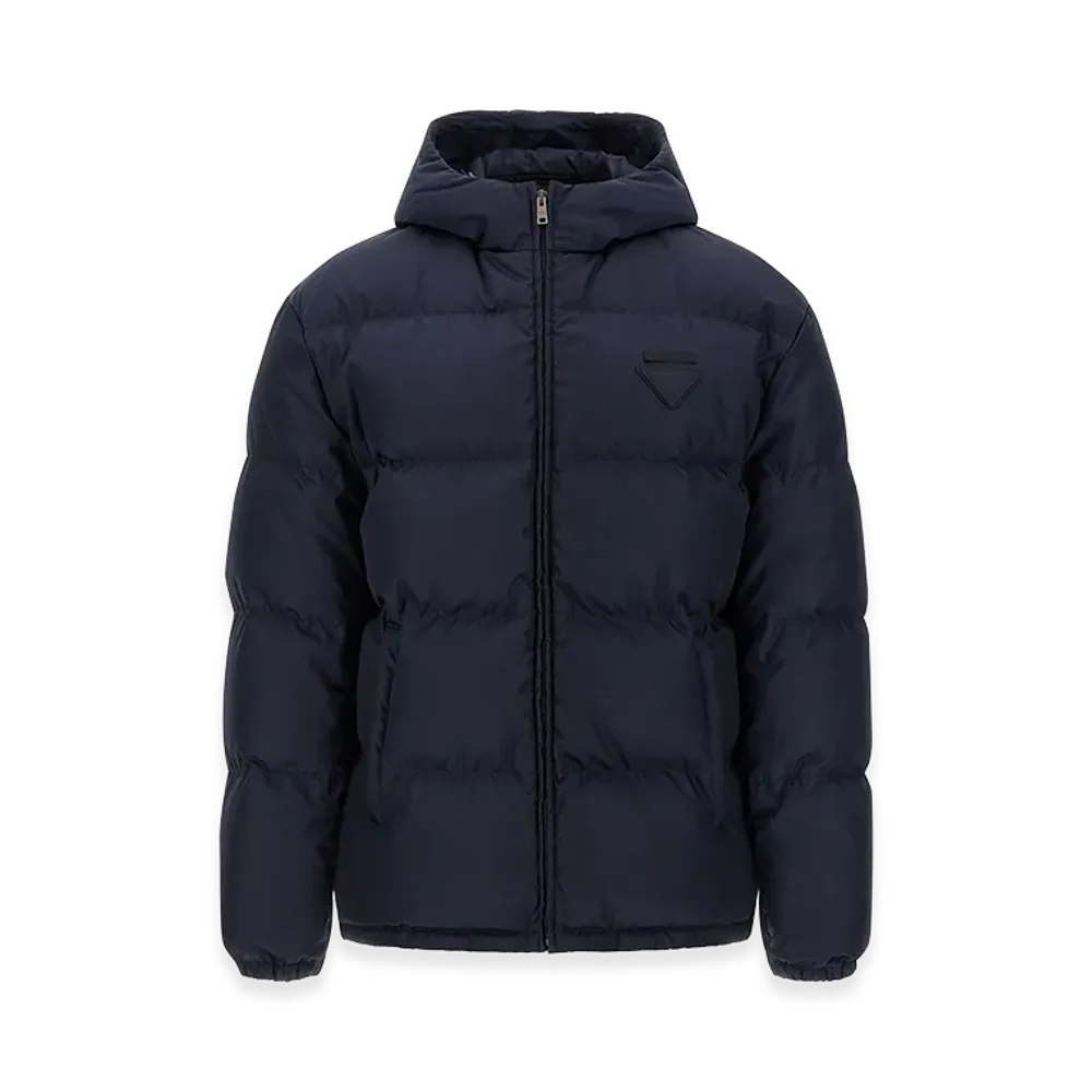 PRADA Re-Nylon Down Jacket "Blue"
