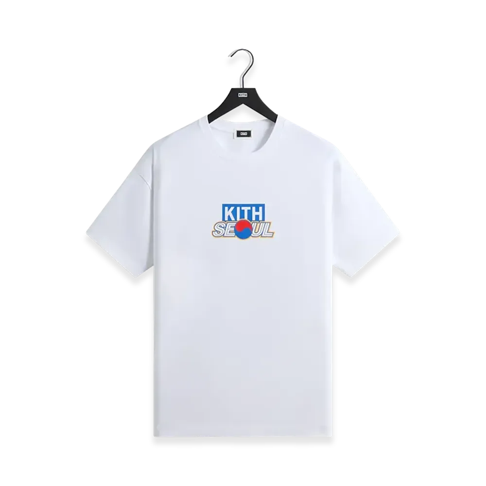 Kith Seoul Classic Logo Tee "White"