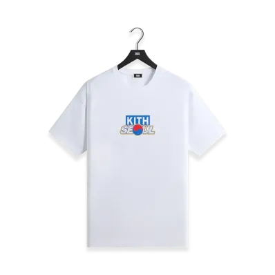 Kith Seoul Classic Logo Tee "White"