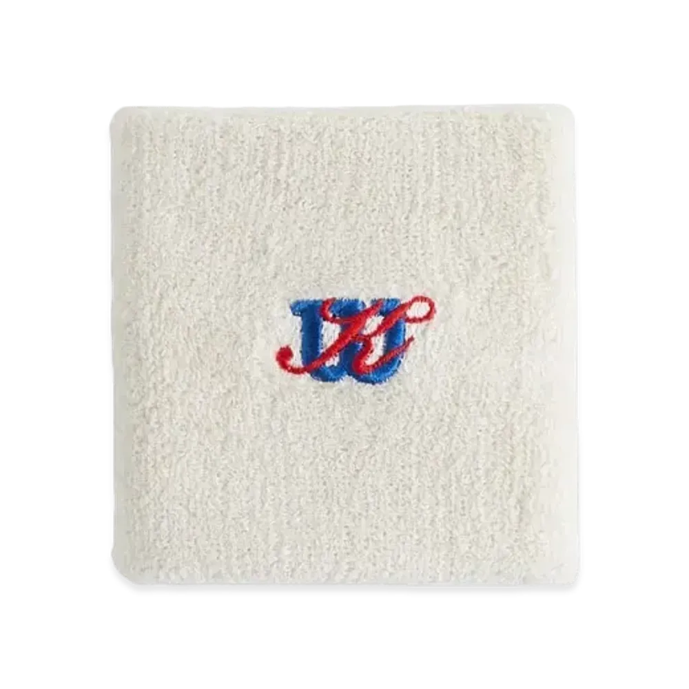Kith x Wilson W Wristband "White"