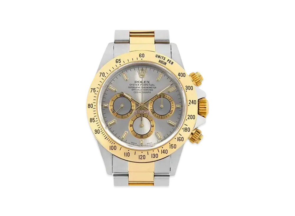 ロレックス コスモグラフ デイトナ "グレー/ステンレススチール/イエローゴールド" 16523