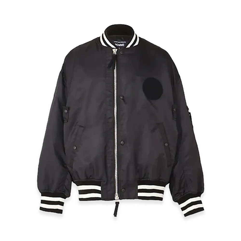 COMME des GARCONS HOMME Nylon Twill Blouson "Black"