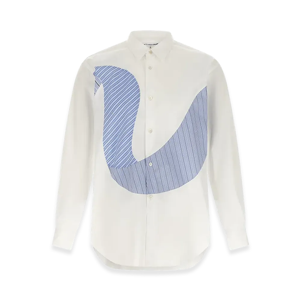 COMME des GARCONS SHIRT Insert Shirt "White/Multicolor"