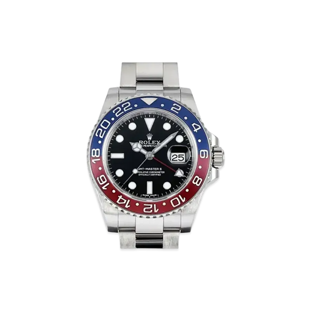 ROLEX GMT Master II "Black/White Gold"
