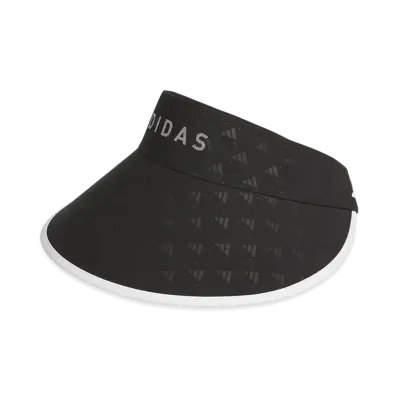 adidas Monogram Print Wide Visor "Black"