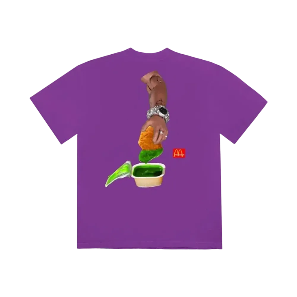 Travis Scott Cactus Jack x McDonald's Cactus Sauce III T-Shirt "Purple"