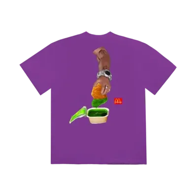 Travis Scott Cactus Jack x McDonald's Cactus Sauce III T-Shirt "Purple"