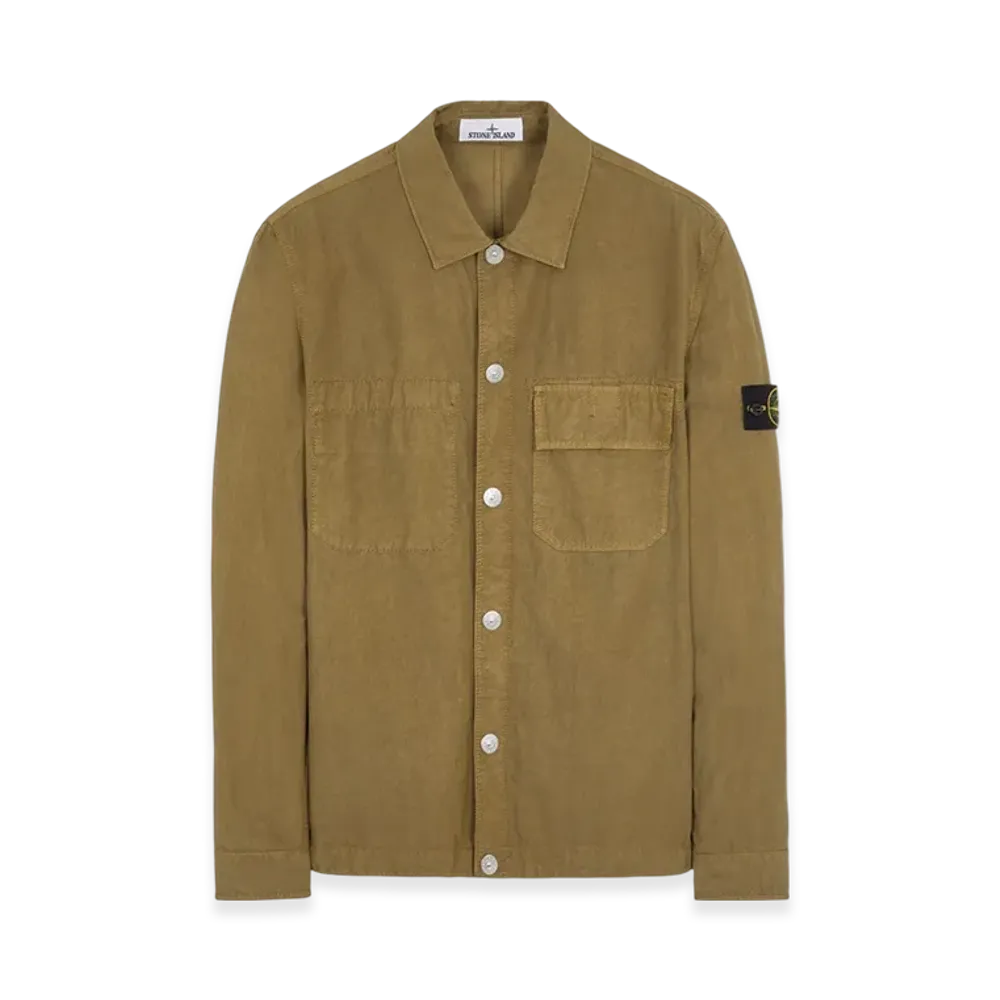 Stone Island 11729 Cupro Cotton Twill-TC Jacket - 23SS "Dark Beige"