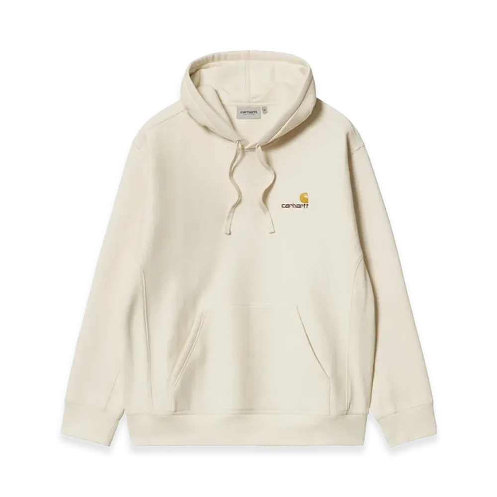 Carhartt WIP Hooded American Script Sweat "Natural"