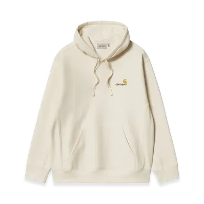 Carhartt WIP Hooded American Script Sweat "Natural"