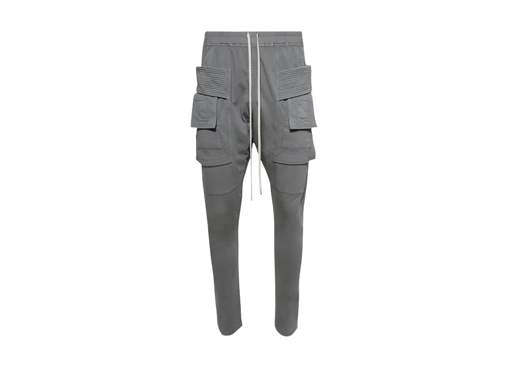 Rick Owens DRKSHDW Creatch Cargo Pants "Stone"