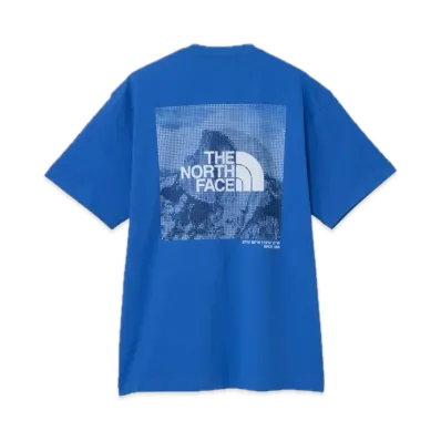 The North Face Short Sleeve Half Dome Digital Square Logo Tee "Hero Blue"