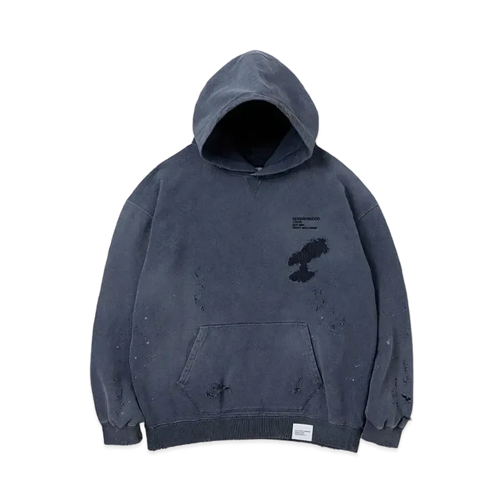 NEIGHBORHOOD 24SS Savage Sweat Parka LS "Black"