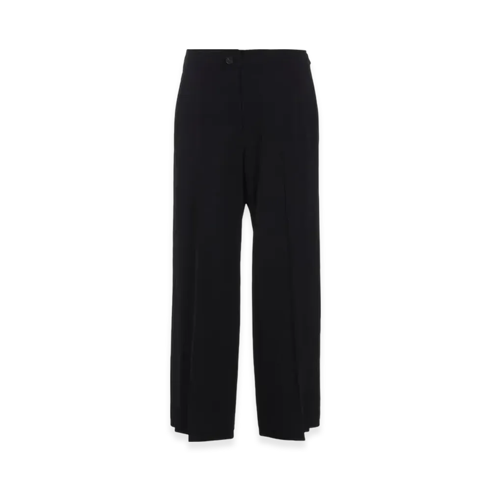 Yohji Yamamoto Wool Wide Pants "Black"