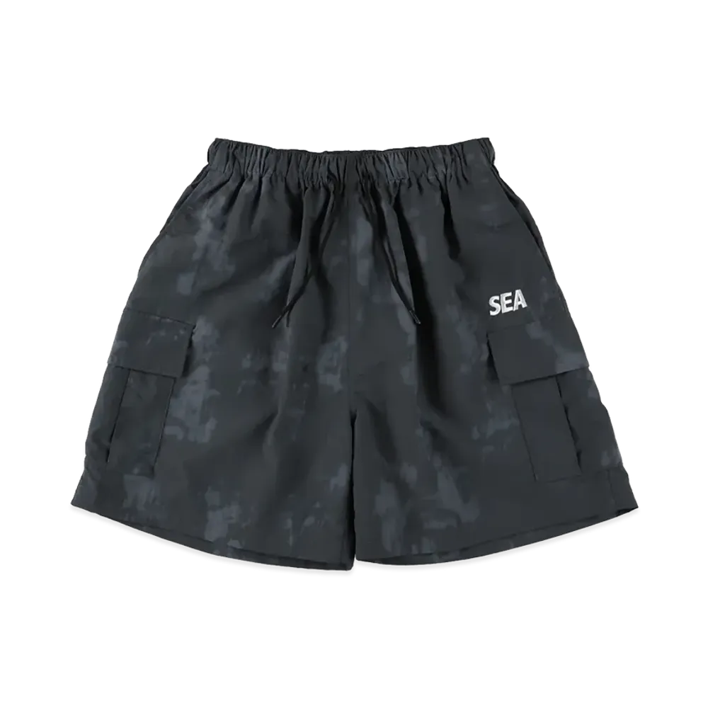 WIND AND SEA Nylon Cargo Shorts "Navy/Green"