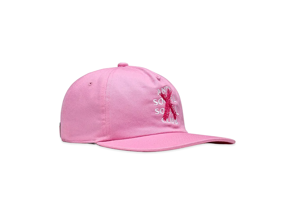 ANTI SOCIAL SOCIAL CLUB Cancelled Paint Snap Back "Pink"