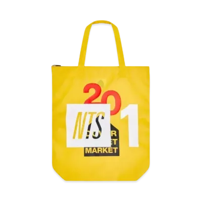 Dover Street Market London x NTS 20th Anniversary Tote "Yellow"