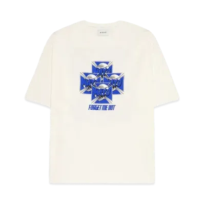 MAYO Hawk Embroidery Short Sleeve Tee "WHITE"