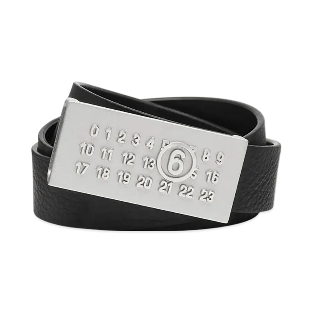 MM6 Maison Margiela Numbering Belt "Black"