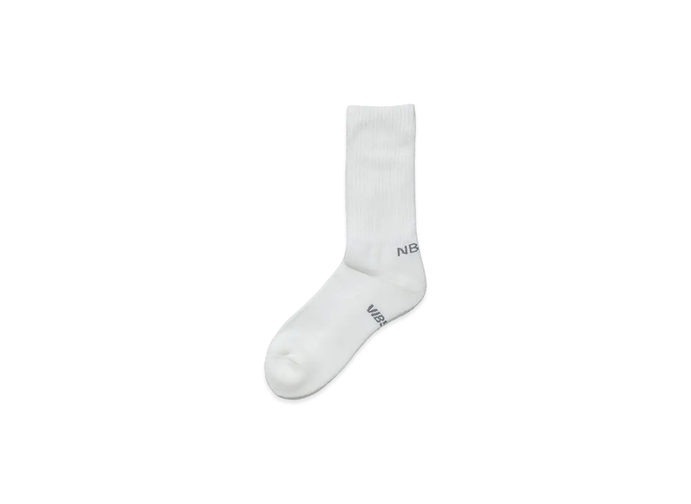 NEIGHBORHOOD x VIBSOX . Rib Socks "White"