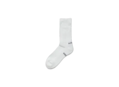 NEIGHBORHOOD x VIBSOX . Rib Socks "White"