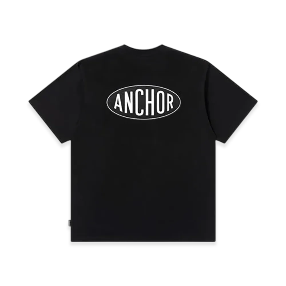 Mercedes Anchor Inc. Oval Logo Tee "Black"