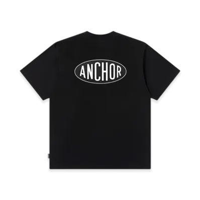 Mercedes Anchor Inc. Oval Logo Tee "Black"