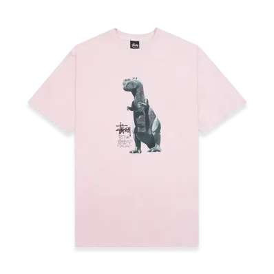 Stussy Big & Meaty Pigment Dyed Tee "Blush"