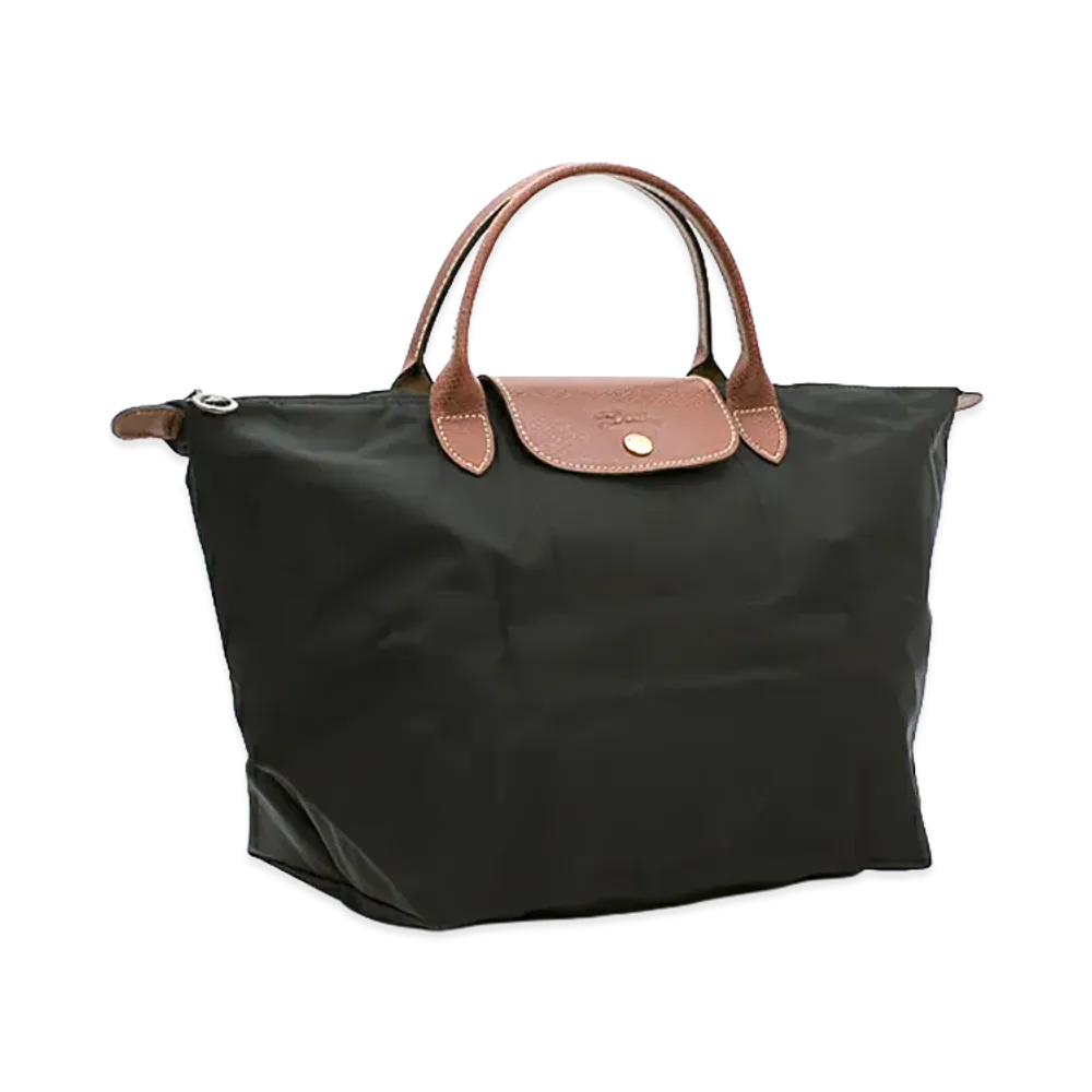 LONGCHAMP Women's Handbag Size M Le Pliage "Noir"
