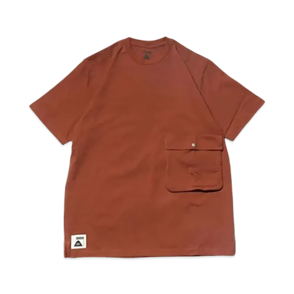 POLeR Max Weight Pocket SS Tee "Burgundy"