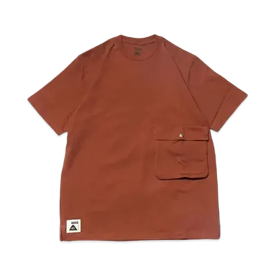 POLeR Max Weight Pocket SS Tee "Burgundy"