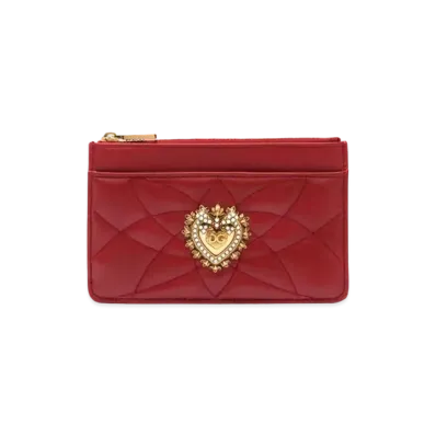 Dolce&Gabbana Devotion Card Holder Medium "Red"