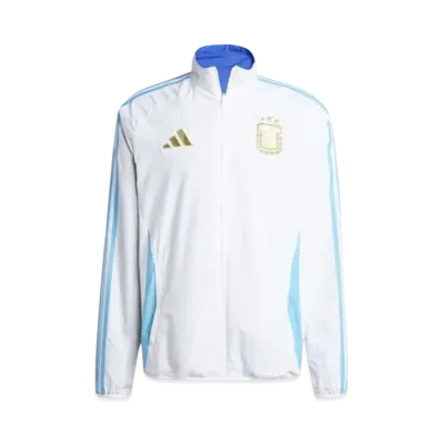 adidas Argentina National Team Anthem Jacket "White/Lucid Blue"