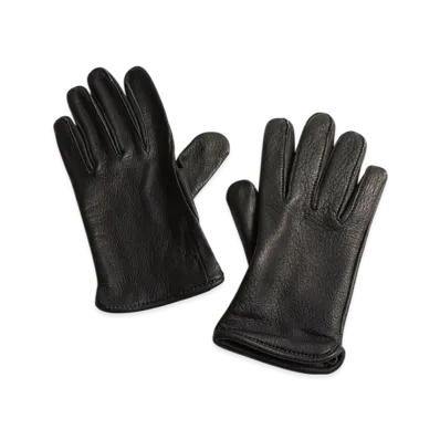 VANSON Leather Gloves Roper "Black"