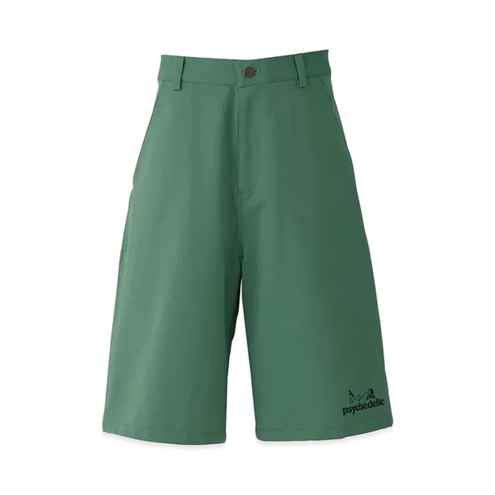 HYSTERIC GLAMOUR Psychedelic Woman Shorts "Green"