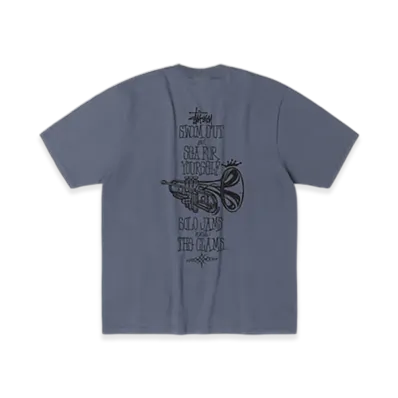 Stussy Swim Out Tee Pigment Dyed "Navy"