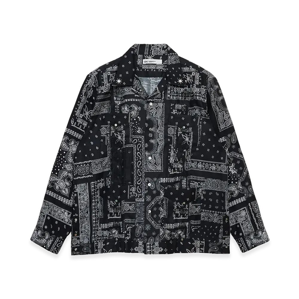 GDC x MIYAGI HIDETAKA Cuban Shirt "Black"