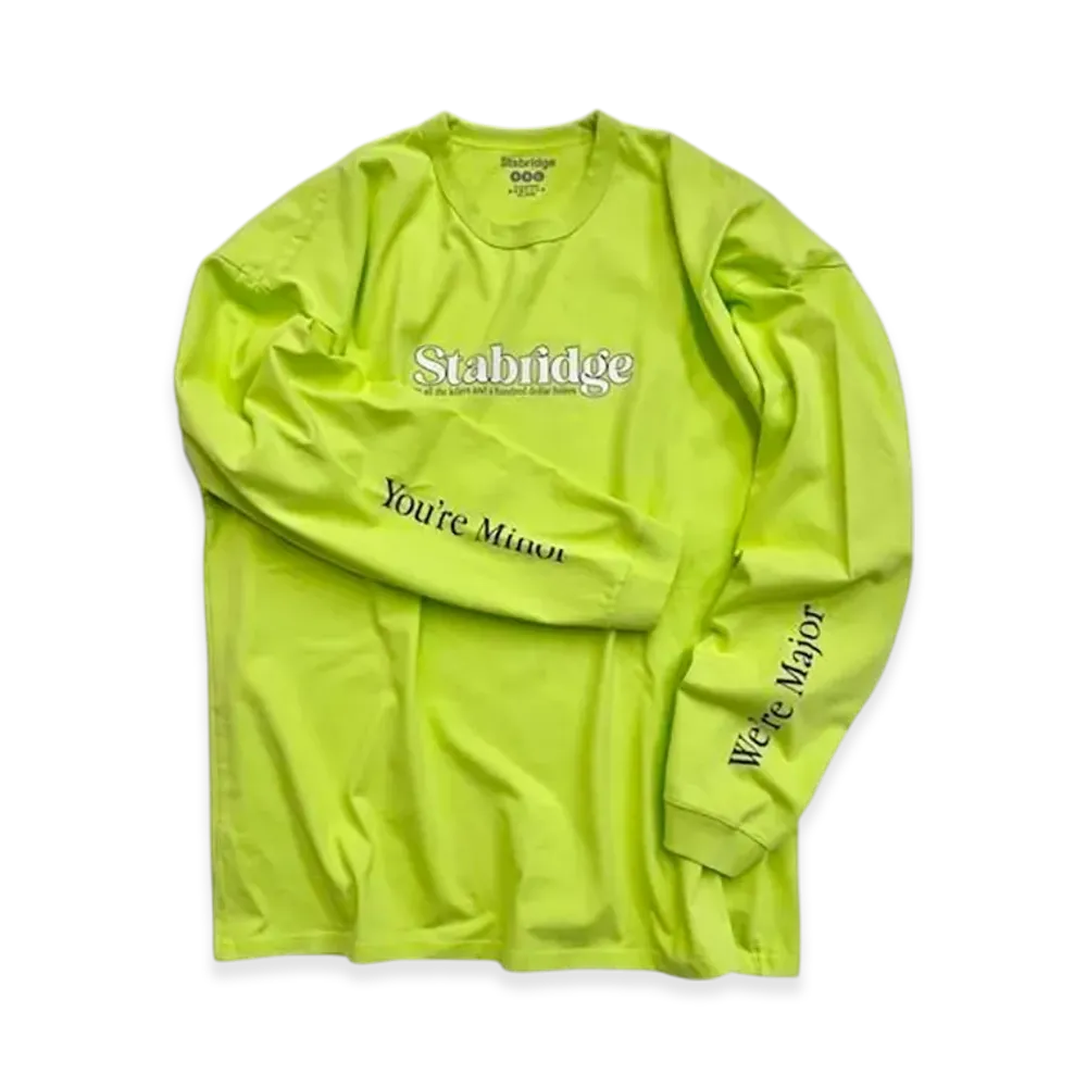STABRIDGE Murderers L/S Tee "Lime"