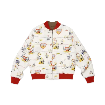 HUMAN MADE Reversible Blouson "White"