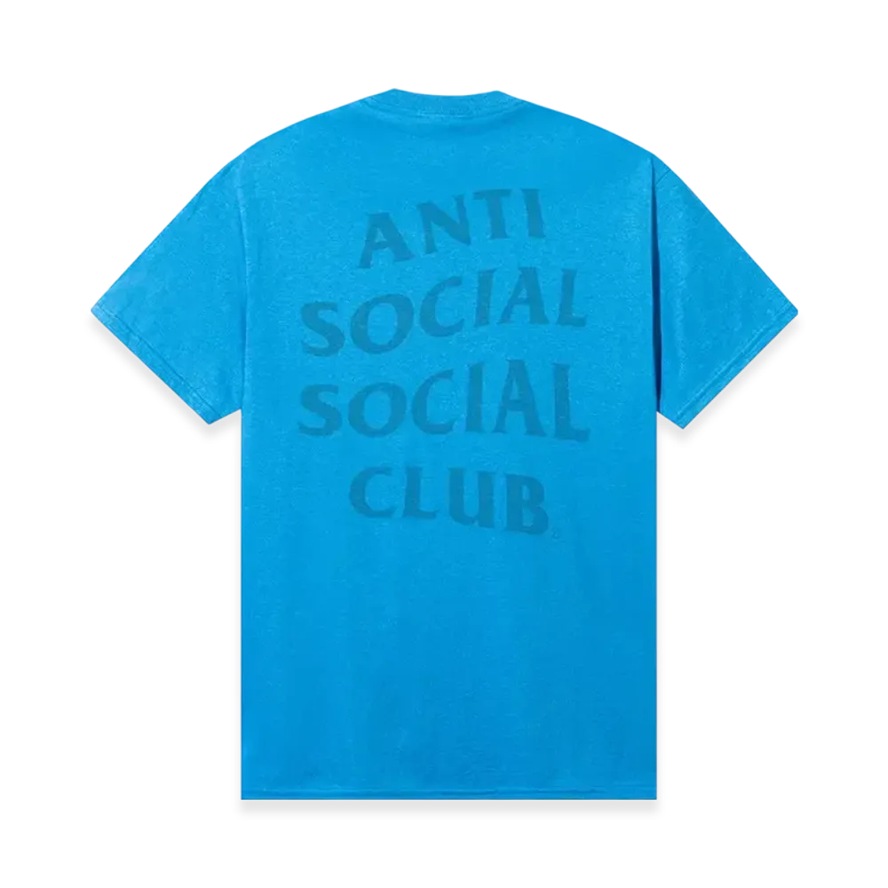 ANTI SOCIAL SOCIAL CLUB I FEEL NUMB Tonal Mind Games Tee "Neon Blue"