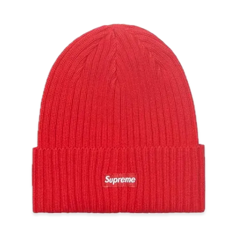 Supreme Overdyed Beanie "Red"(19SS)
