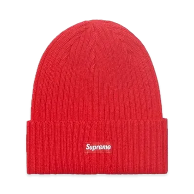 Supreme Overdyed Beanie "Red"(19SS)