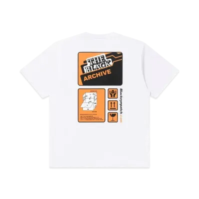 BlackEyePatch Archive Box Instructions Tee "White"