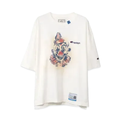 Maison MIHARA YASUHIRO Clown Printed T-shirt "White"