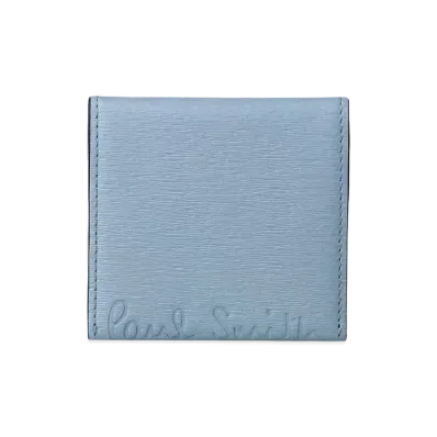 Paul Smith Cropped Logo Coin Purse "SaxBlue"