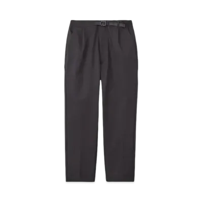 Goldwin One Tuck Tapered Stretch Pants (Unisex) "Black"